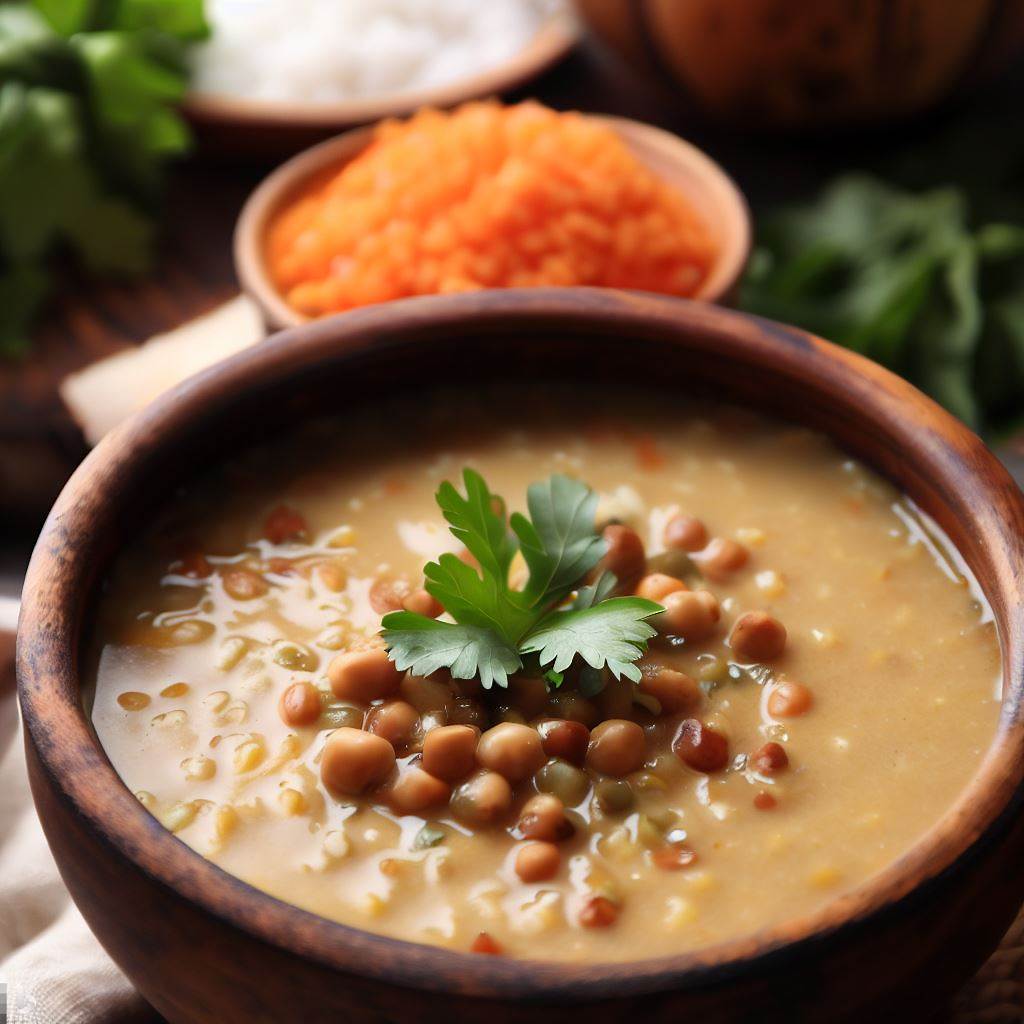Cremige Kokos-Linsensuppe