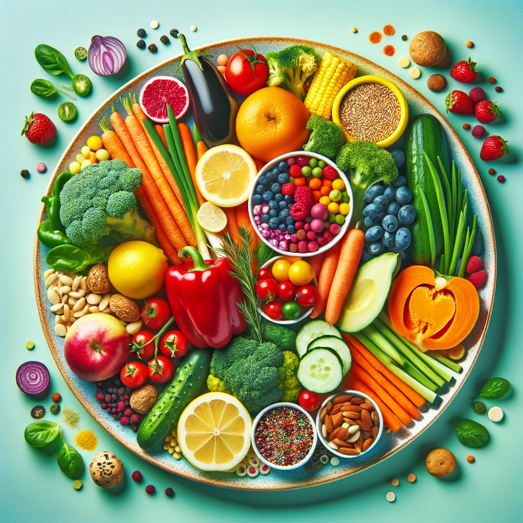 Bunte Teller, bunte Vielfalt: Wie eine ausgewogene Ernährung Ihr Wohlbefinden steigert
