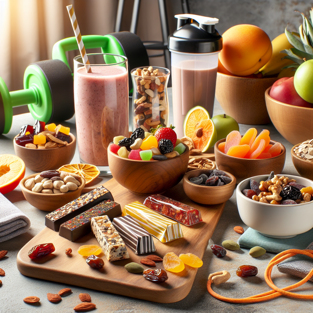 „Snacks, die Ihre sportliche Leistung steigern“
